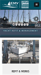 Mobile Screenshot of emvmarine.com